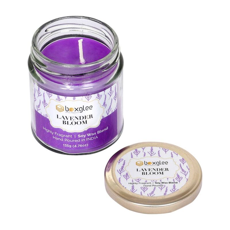 Boxglee Lavender Bloom Scented Big Jar Candles