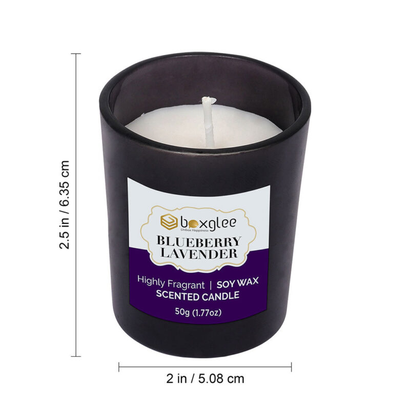 votive scented candles for home decor blueberry lavender fragrance