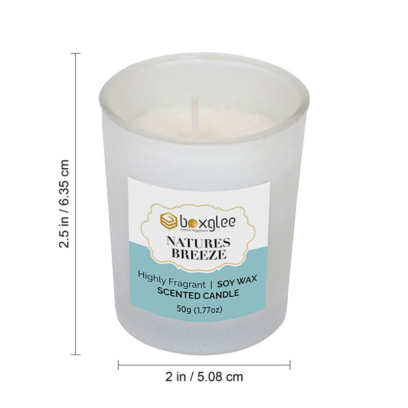 Votive Scented Candles Nature Breeze Fragrance