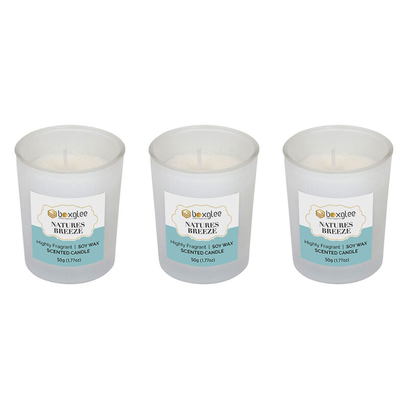 Votive Scented Candles Nature Breeze Fragrance